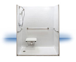 Walk in shower in Harlan by Independent Home Products, LLC